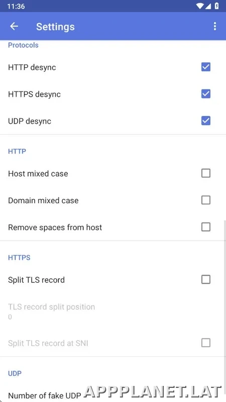 ByeByeDPI скриншот 5
