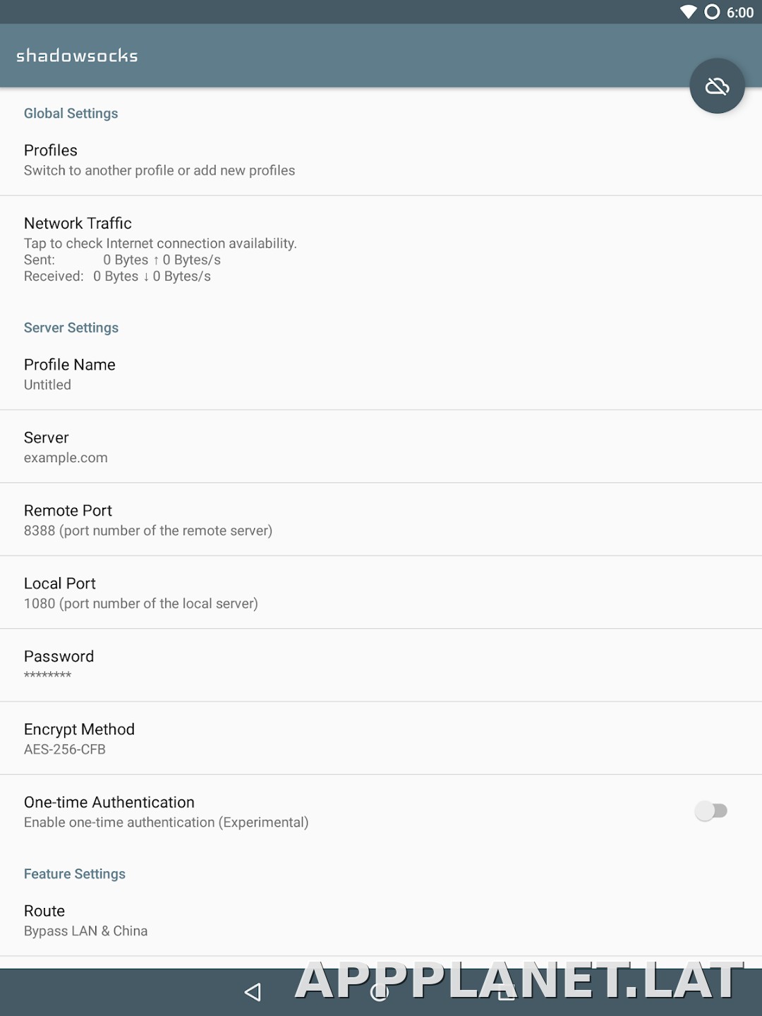 Shadowsocks скриншот 5